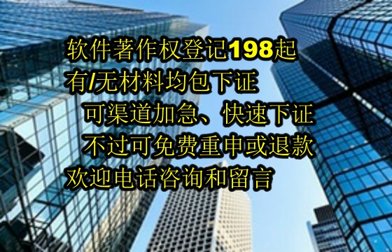 陇南软著代办公司的优势解析